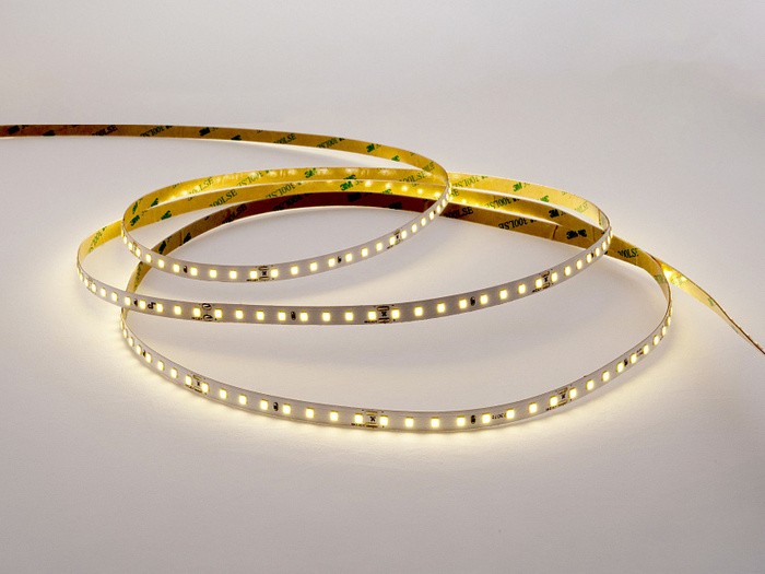Светодиодная лента LEDS POWER 2835 112/м (10Вт/м) 24В Теплая, серия ПРО140