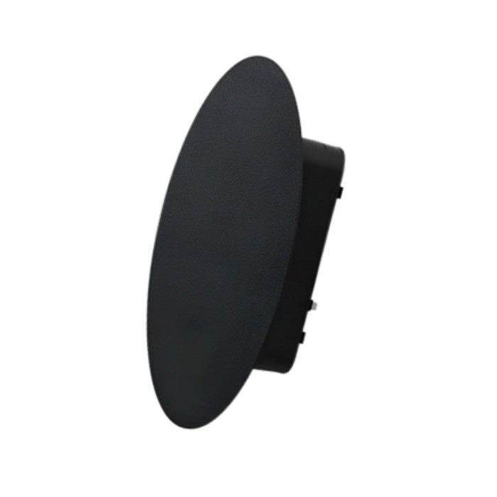 CLARUS Магнитный трековый светильник SATURN черный, 7W, 4000К, D180х46мм