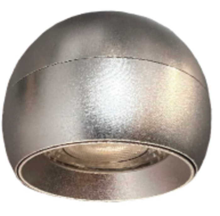 CLARUS Магнитный трековый светильник BUBBLE Серебро, 7W, 50x35, 4000К