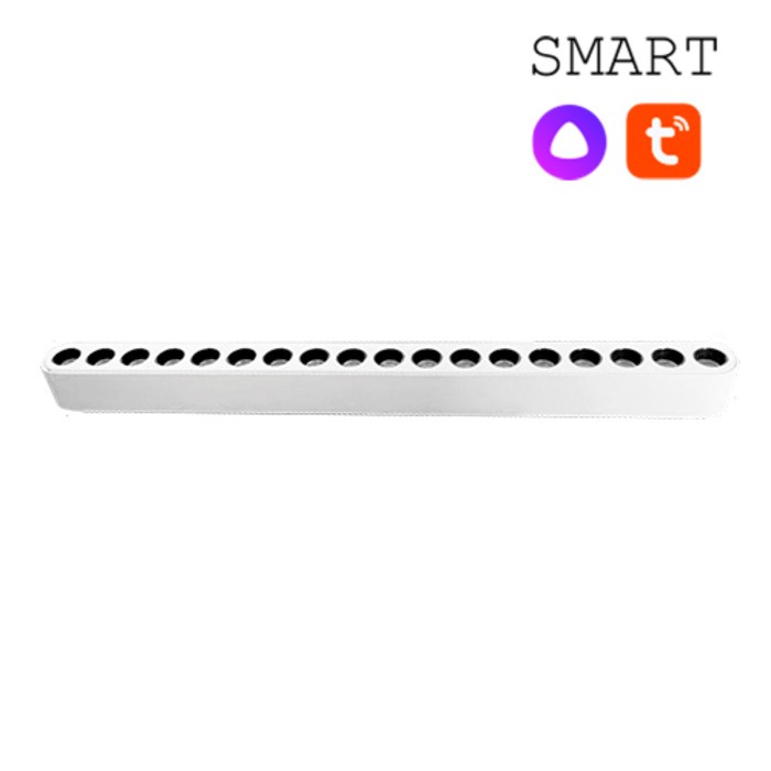 CLARUS SMART Магнитный ультратонкий трековый светильник AKCENT белый, 18W, 2700~6000K