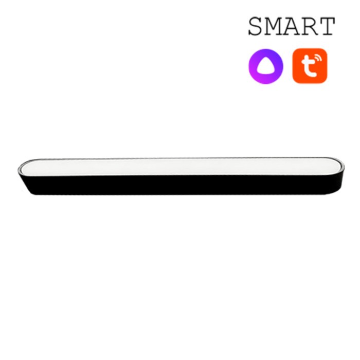 CLARUS SMART Магнитный ультратонкий трековый светильник NORD черный, 18W, 2700~6000K