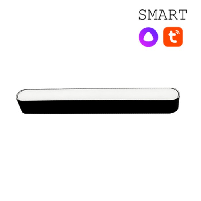 CLARUS SMART Магнитный ультратонкий трековый светильник NORD черный, 12W, 2700~6000K