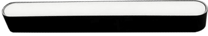 CLARUS Магнитный ультратонкий трековый светильник NORD черный, 12W, 4000К