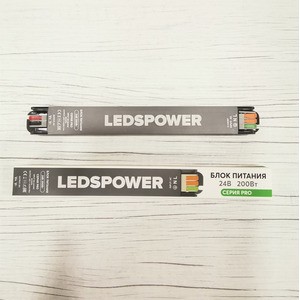 Блок питания LEDS POWER 200W 24V PRO рис.2