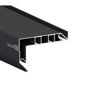 8048 FLEXY Профиль ПК Гардина 2 (02) 3.2 м. Черная